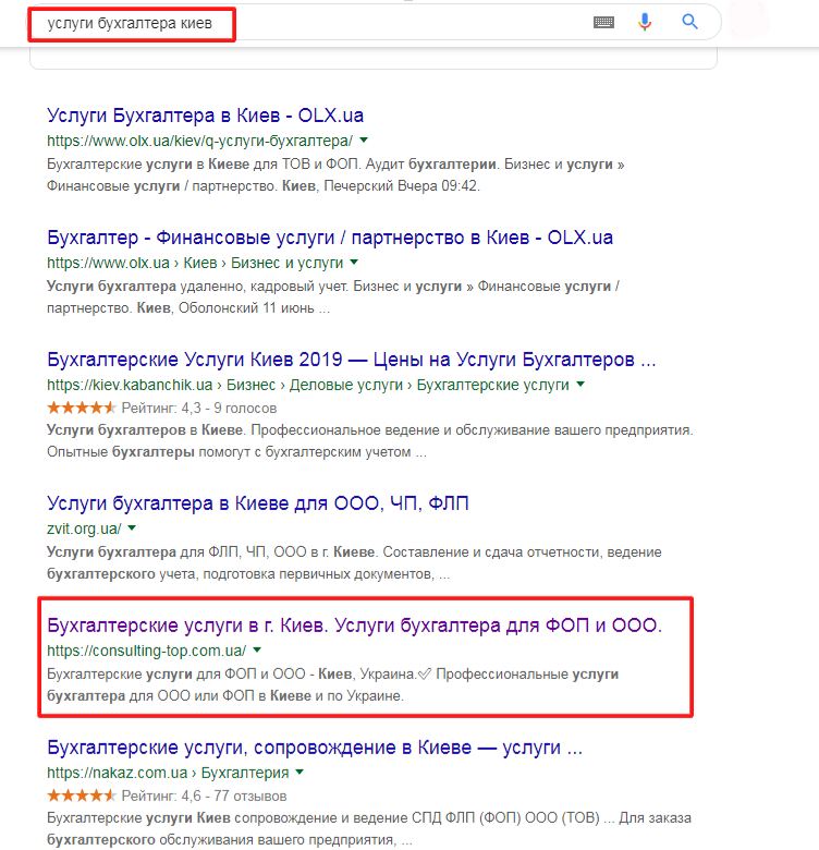 Продвижение бухгалтерской фирмы в Google, Yandex Продвижение бухгалтерской фирмы в Google, Yandex